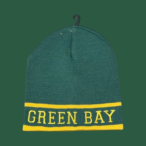NWOT Unisex NFL Green Bay Packers Beanie One Size - Picture 2 of 3